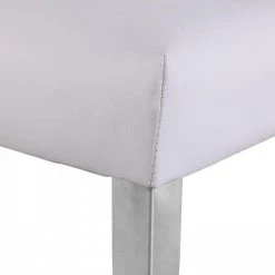 Meridian Furniture Porsha Faux Leather Dining Chair Set Of 2