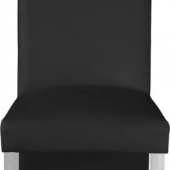 Meridian Furniture Porsha Faux Leather Dining Chair Set Of 2