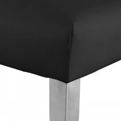 Meridian Furniture Porsha Faux Leather Dining Chair Set Of 2