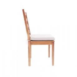 VIG Dining Room Modrest Lance Modern Ash Wood Dining Chair W/ Cushion (Set Of 2)