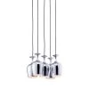 Zuo Mod Ice Ceiling Lamp Chrome Home Decor
