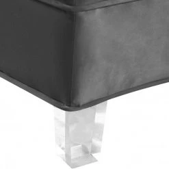 Meridian Furniture Living Room Anabella Modular 5 Piece Velvet Sectional