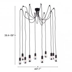 Zuo Mod Fog Ceiling Lamp Home Decor