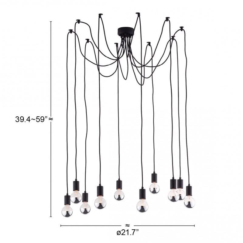 Zuo Mod Fog Ceiling Lamp Home Decor
