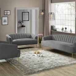 Meridian Furniture Tori Velvet Sofa