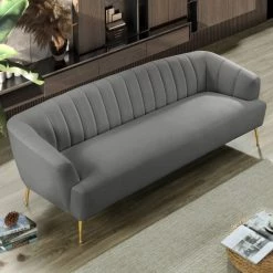Meridian Furniture Tori Velvet Sofa