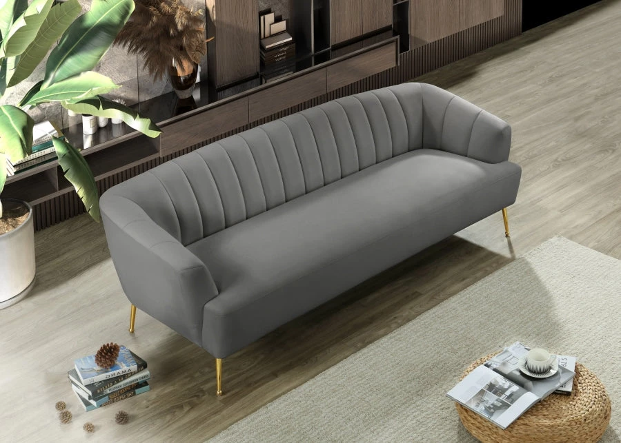 Meridian Furniture Tori Velvet Sofa