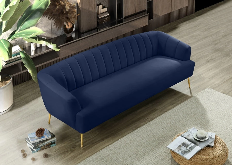Meridian Furniture Tori Velvet Sofa