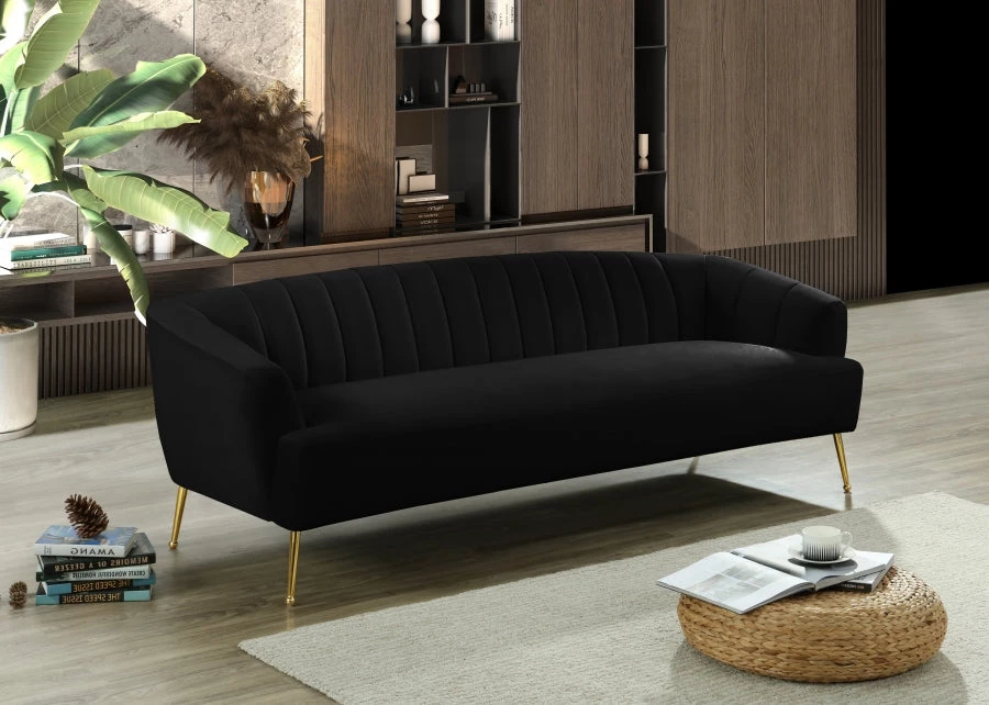 Meridian Furniture Tori Velvet Sofa