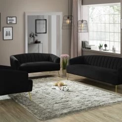 Meridian Furniture Tori Velvet Sofa