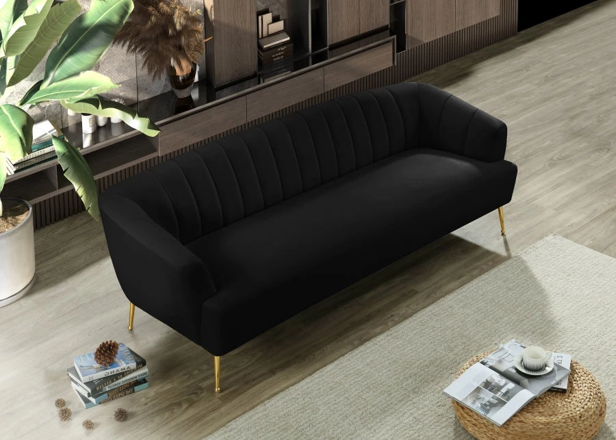 Meridian Furniture Tori Velvet Sofa