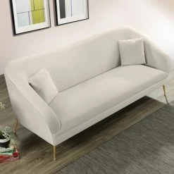Meridian Furniture Hermosa Velvet Sofa