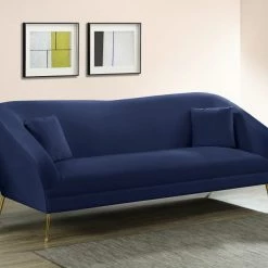 Meridian Furniture Hermosa Velvet Sofa