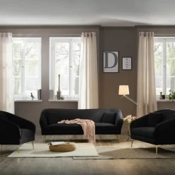 Meridian Furniture Hermosa Velvet Sofa