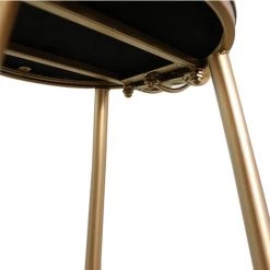 Oberlo Nordic Golden Counter Stool Dining Room