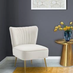 Meridian Furniture Tess Velvet Accent Chair