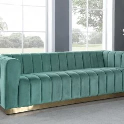 Meridian Furniture Marlon Velvet Sofa