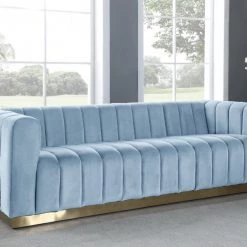 Meridian Furniture Marlon Velvet Sofa