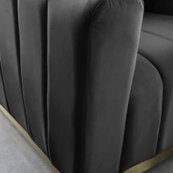 Meridian Furniture Marlon Velvet Sofa