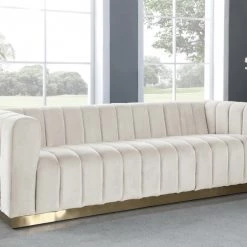 Meridian Furniture Marlon Velvet Sofa