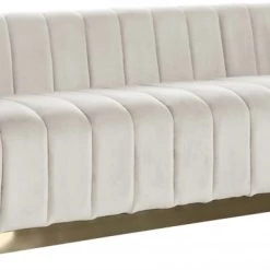 Meridian Furniture Marlon Velvet Sofa