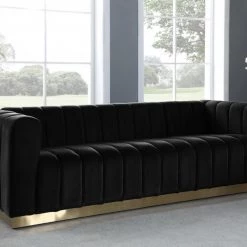 Meridian Furniture Marlon Velvet Sofa