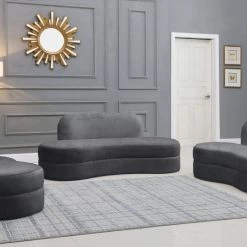 Meridian Furniture Mitzy Velvet Sofa