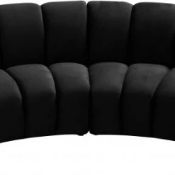 Meridian Furniture Infinity Modular 4 Piece Sectional Living Room