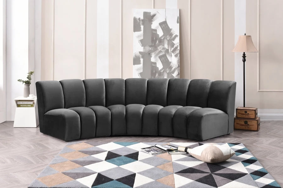 Meridian Furniture Infinity 3 Piece Modular Sofa