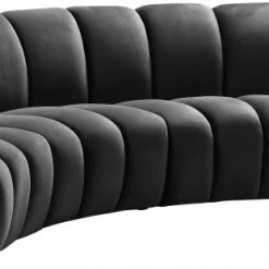 Meridian Furniture Infinity Modular 4 Piece Sectional Living Room