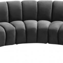 Meridian Furniture Infinity Modular 5 Piece Sectional Living Room