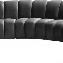 Meridian Furniture Infinity Modular 6 Piece Sectional Living Room