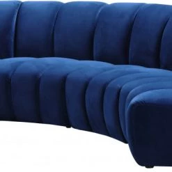 Meridian Furniture Infinity Modular 4 Piece Sectional Living Room