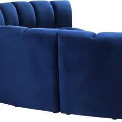 Meridian Furniture Infinity Modular 6 Piece Sectional Living Room