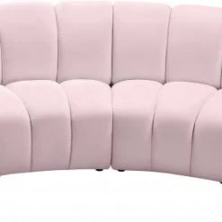 Meridian Furniture Infinity Modular 4 Piece Sectional Living Room