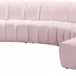 Meridian Furniture Infinity Modular 6 Piece Sectional Living Room