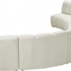 Meridian Furniture Infinity Modular 6 Piece Sectional Living Room