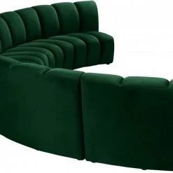 Meridian Furniture Infinity Modular 5 Piece Sectional Living Room