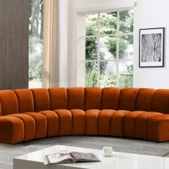 Meridian Furniture Infinity Modular 4 Piece Sectional Living Room