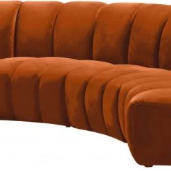 Meridian Furniture Infinity Modular 4 Piece Sectional Living Room