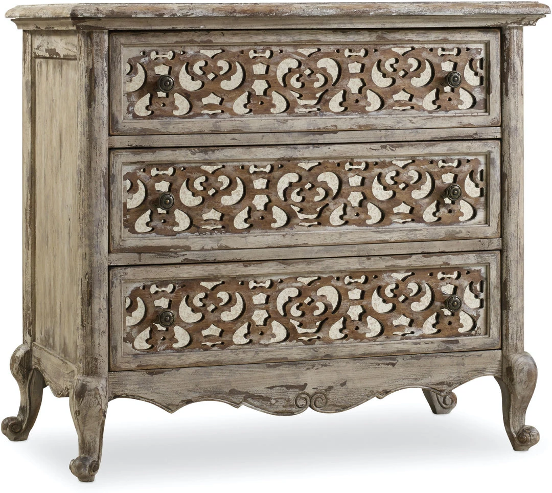 Hooker Furniture Bedroom Chatelet Fretwork Nightstand