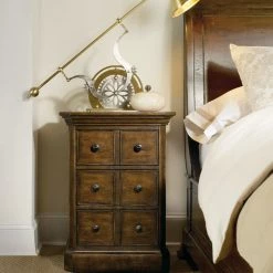 Bedroom Hooker Furniture - Archivist Three-Drawer Telephone Table