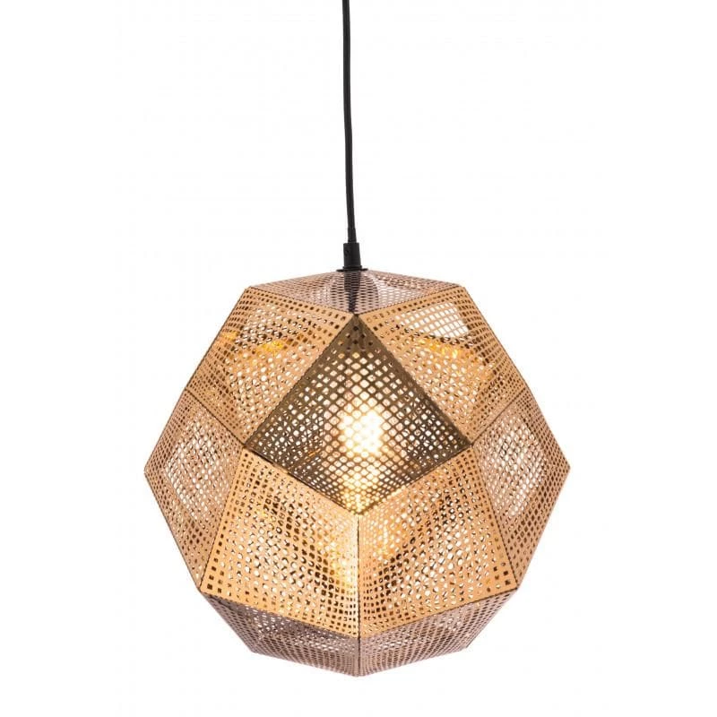 Hollywood Glam Furnitures Bald Ceiling Lamp Gold