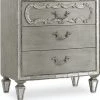 Hooker Furniture - Sanctuary Three Drawer Nightstand Bedroom