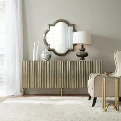 Hooker Furniture - German Silver Console Buffet