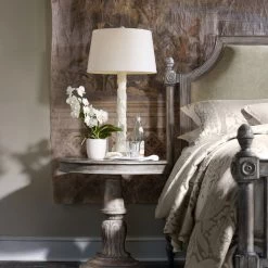 Hollywood Glam Furnitures Hooker Furniture - True Vintage Bedside Table Living Room