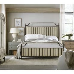 Hooker Furniture - Ciao Bella Two-Drawer Nightstand- Speckled Gray