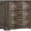 Bedroom Hooker Furniture - Woodlands Three-Drawer Nightstand