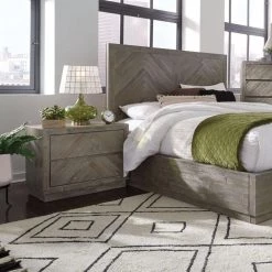 Modus Furniture Herringbone Nightstand