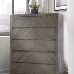 Modus Furniture Bedroom Herringbone Chest